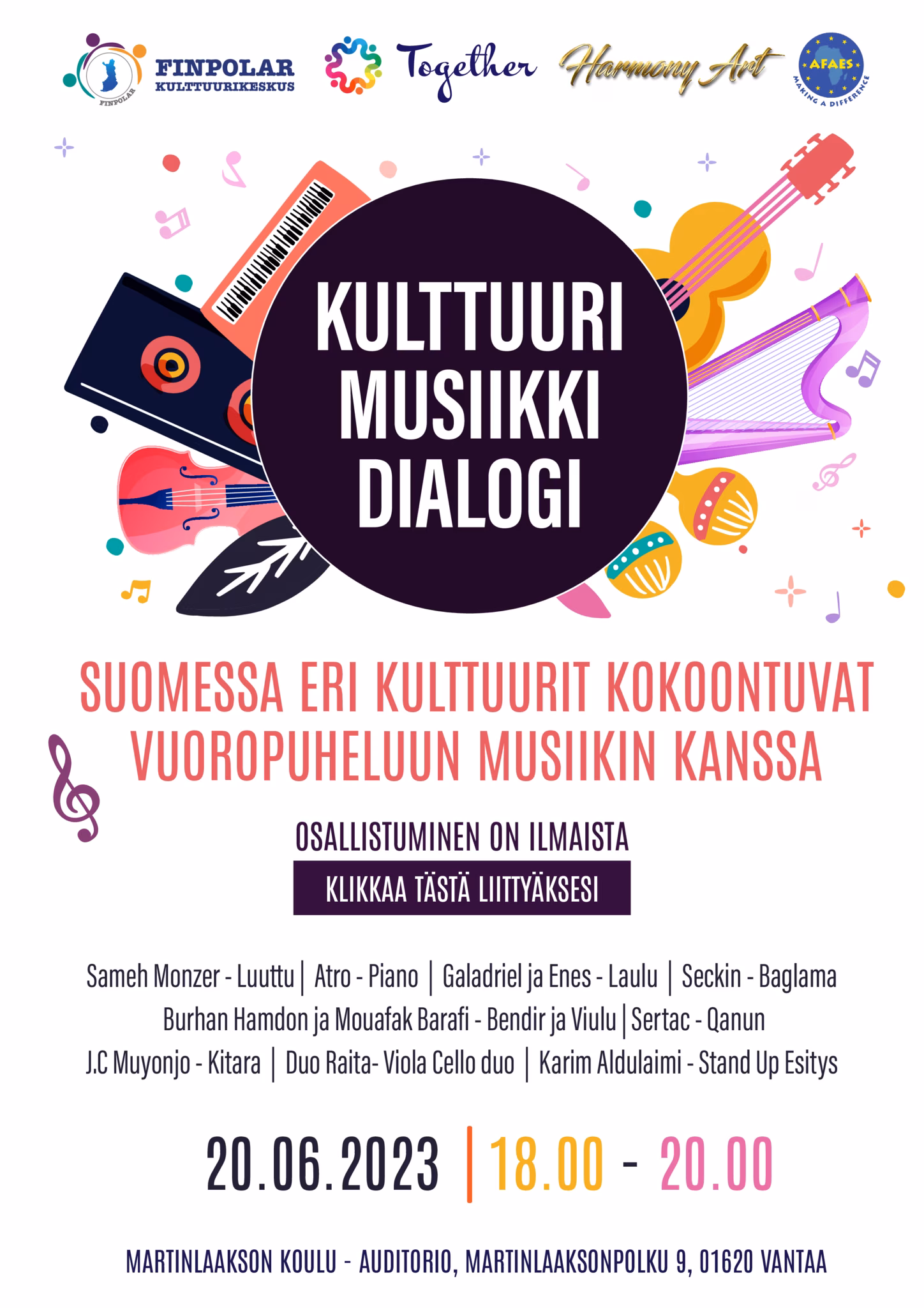 Finpolar Cultural Music Dialogue Poster